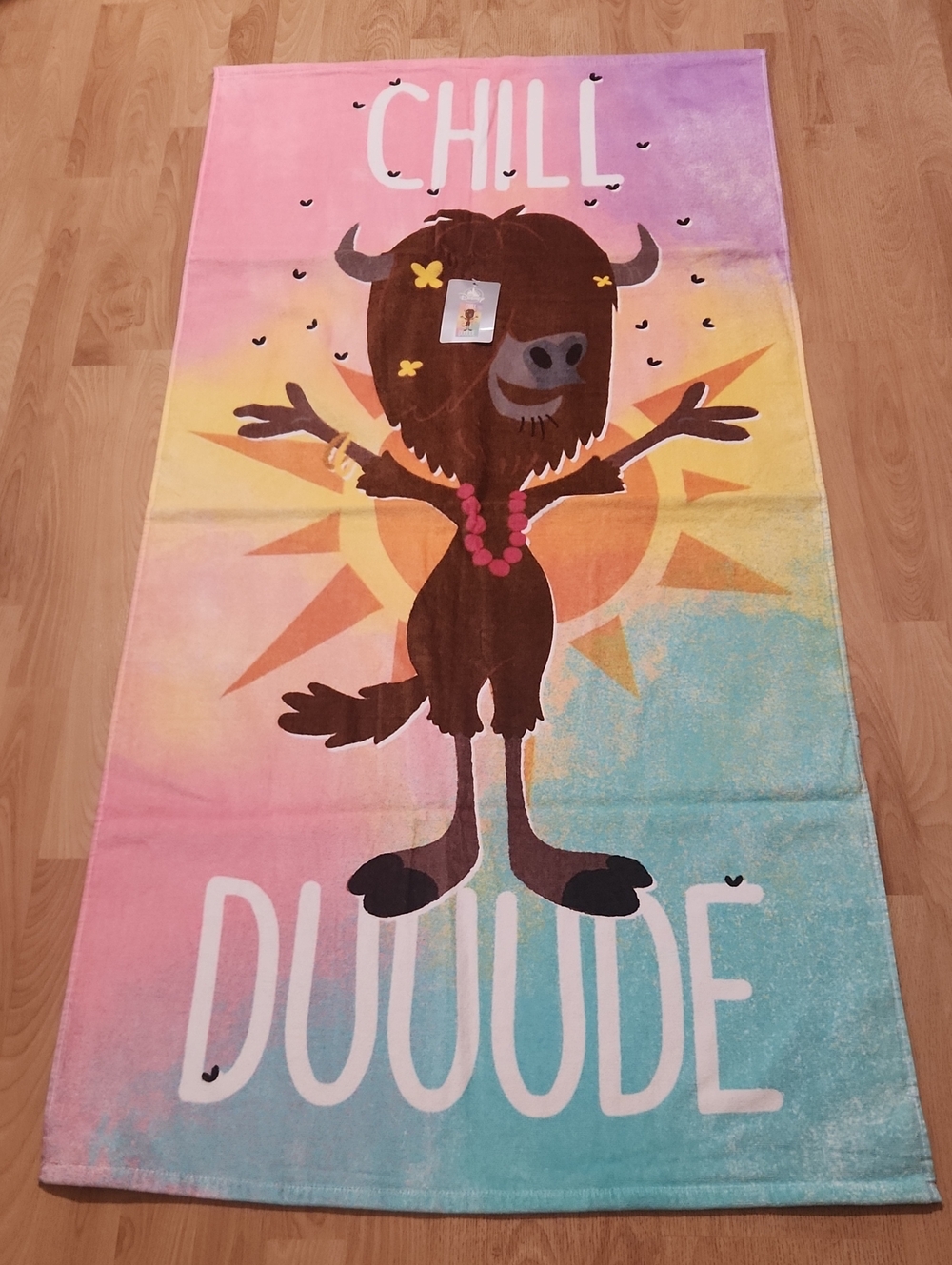 Zootopia Disney Beach Pool Towel NWT Yax Chill Rare